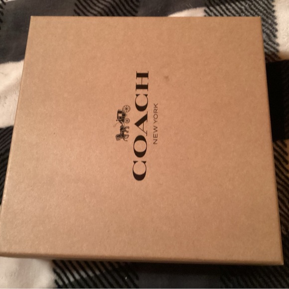 coach belt men MPLQ belt box sig black new in box F65242 - Picture 7 of 10